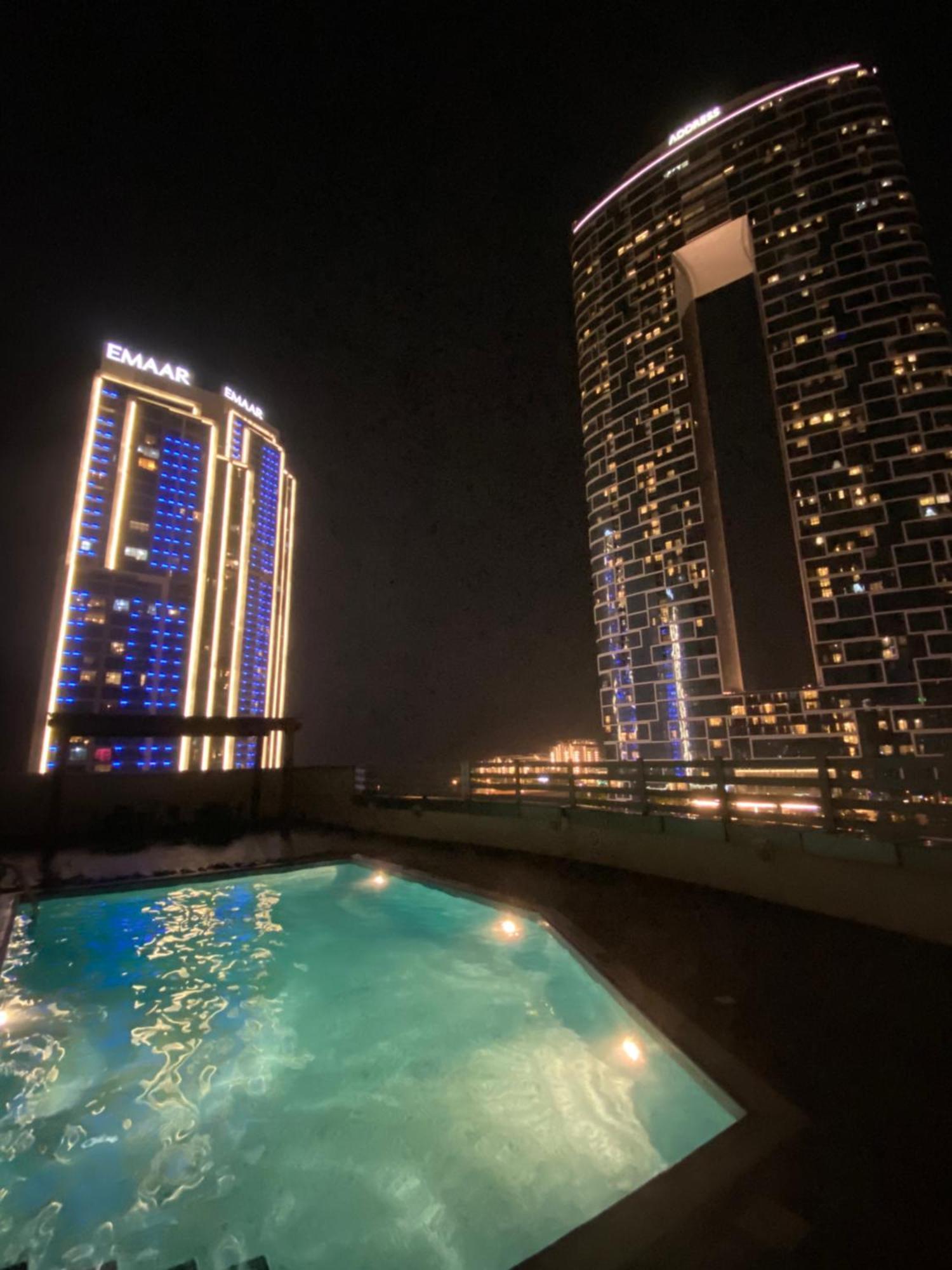 Ferienwohnung Wonderful 1Bd With Full Marina View Dubai Exterior foto