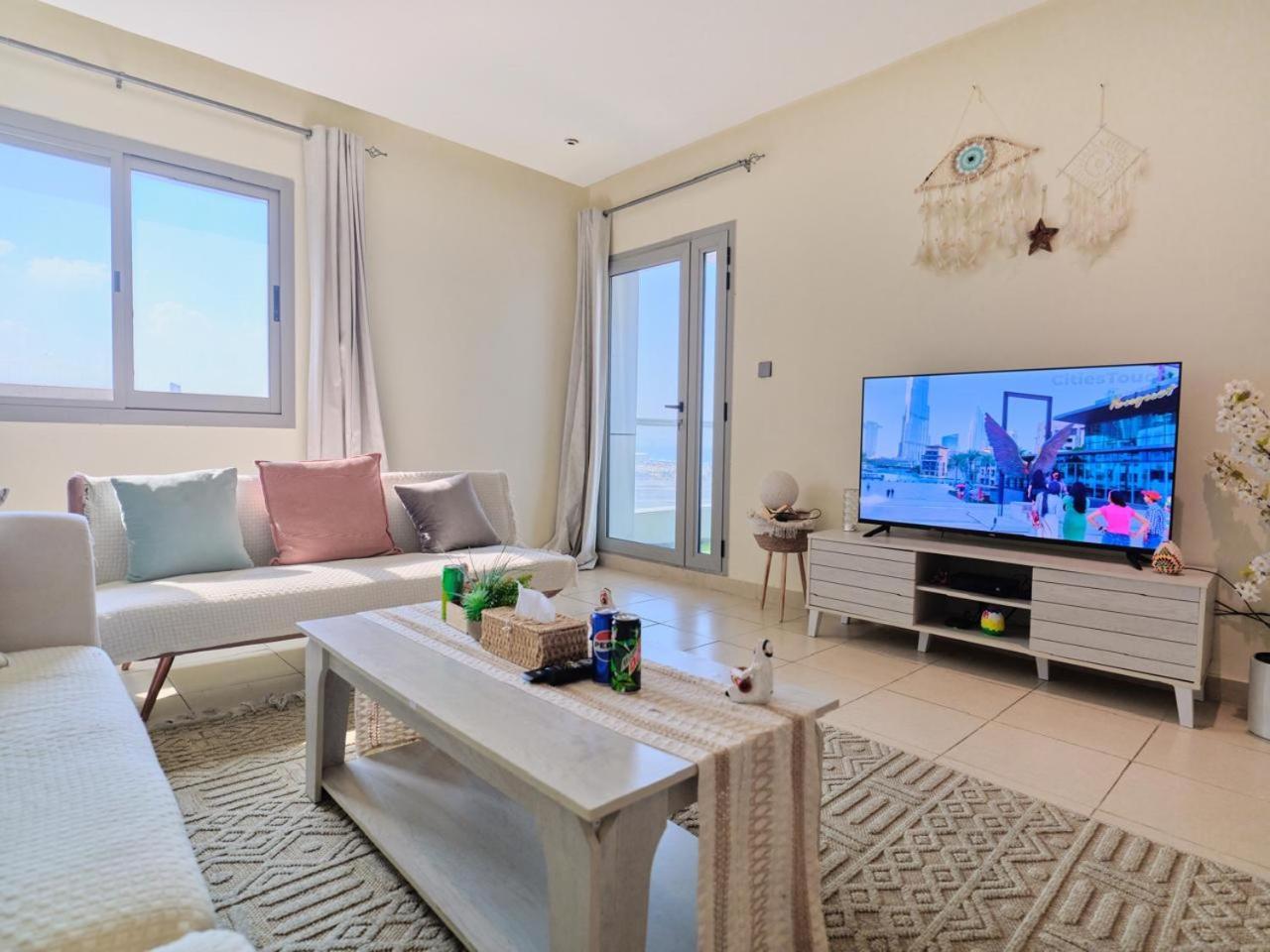 Ferienwohnung Wonderful 1Bd With Full Marina View Dubai Exterior foto