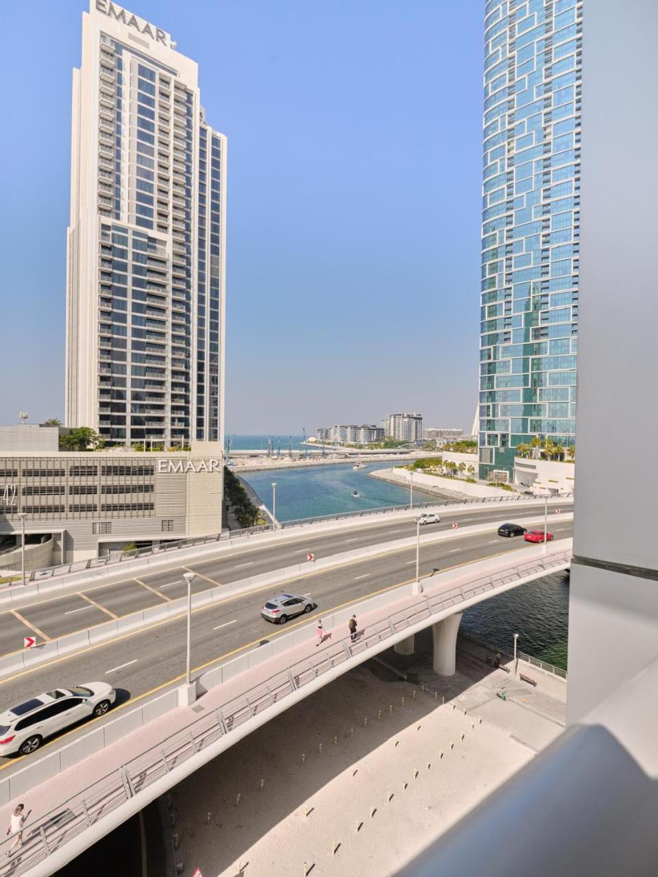 Ferienwohnung Wonderful 1Bd With Full Marina View Dubai Exterior foto