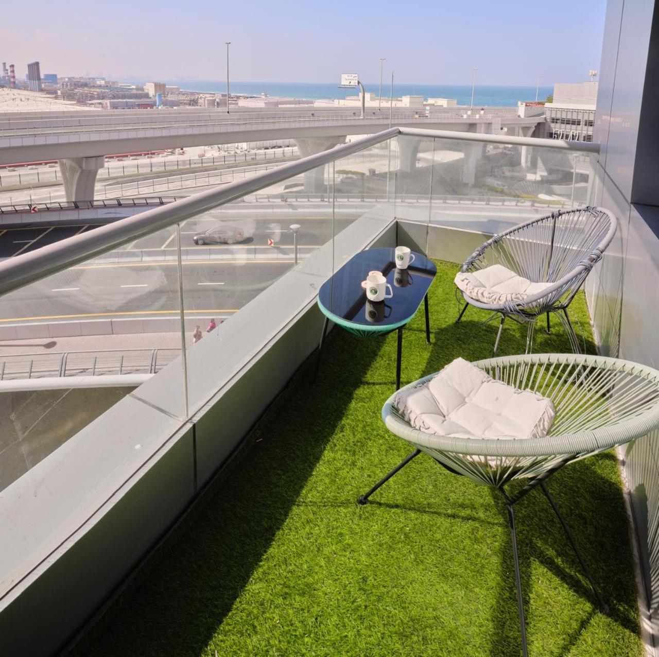 Ferienwohnung Wonderful 1Bd With Full Marina View Dubai Exterior foto